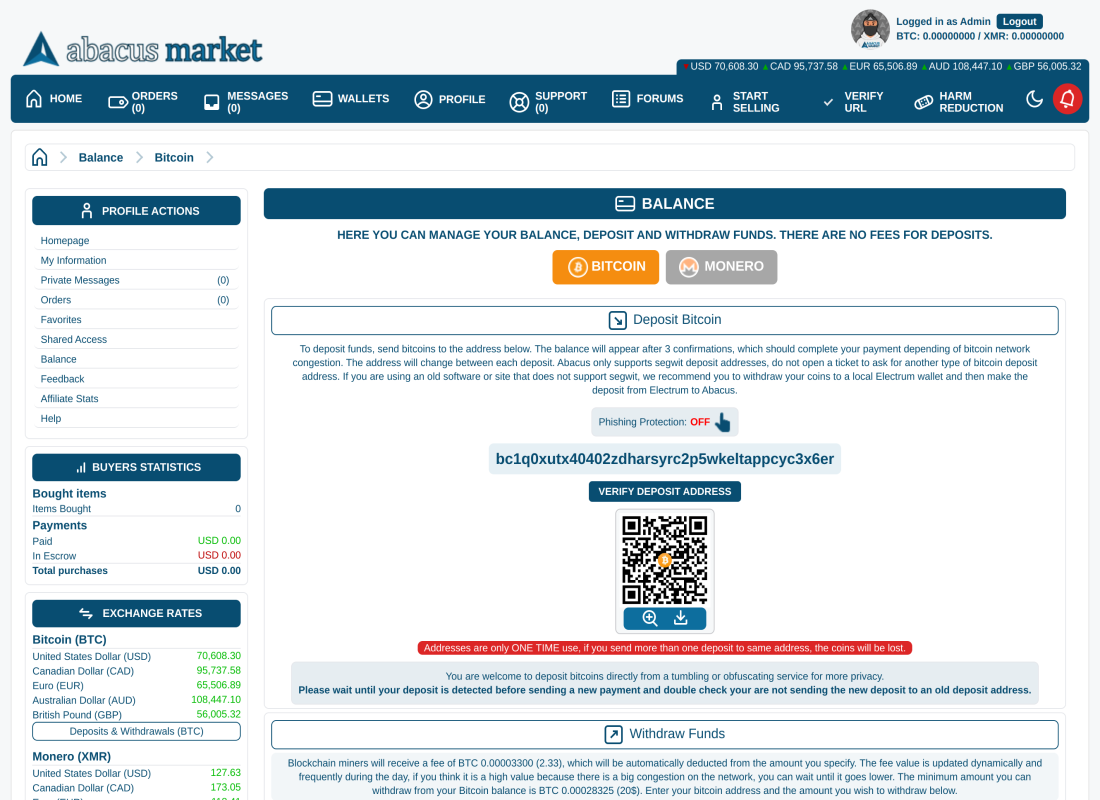 Funding Abacus Market